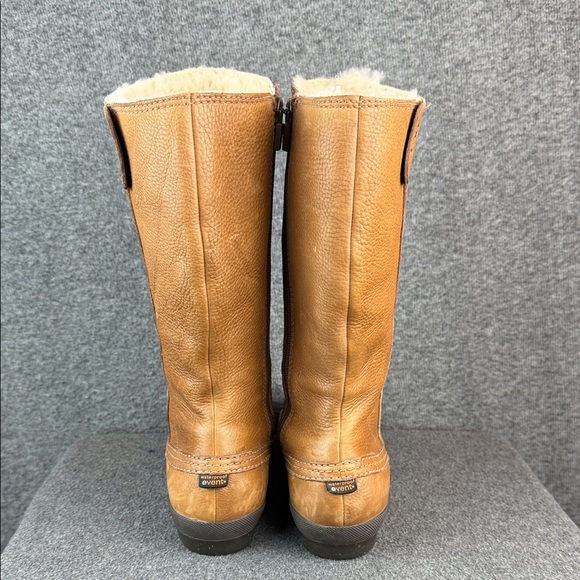 UGG All Leather Shearling Waterproof Women's Boots Chestnut 8.5 - Picture 5 of 16